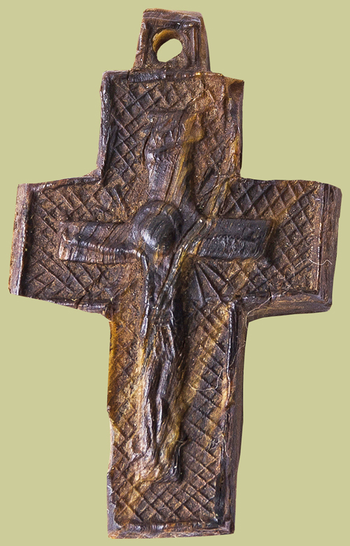 Antique Steer Bull Tendon (Sinew) Cross